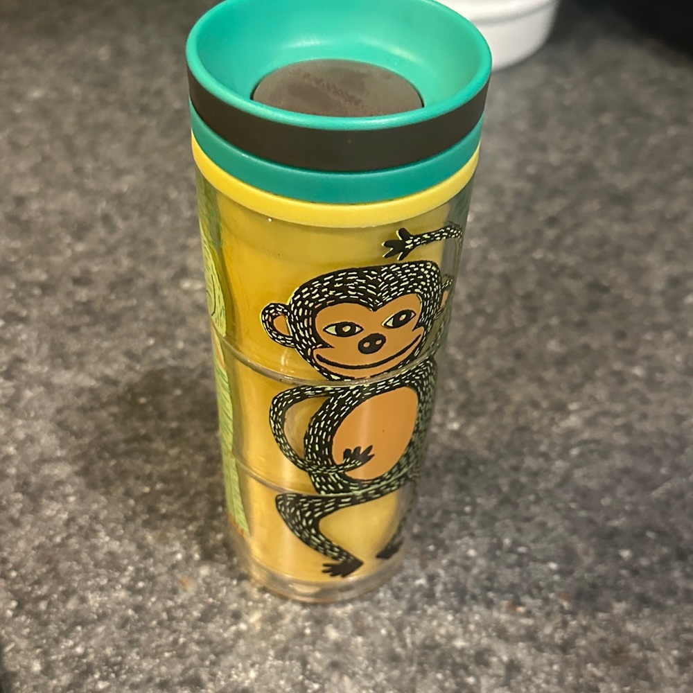 Starbucks Zoo Animals Puzzle Cup from 2009